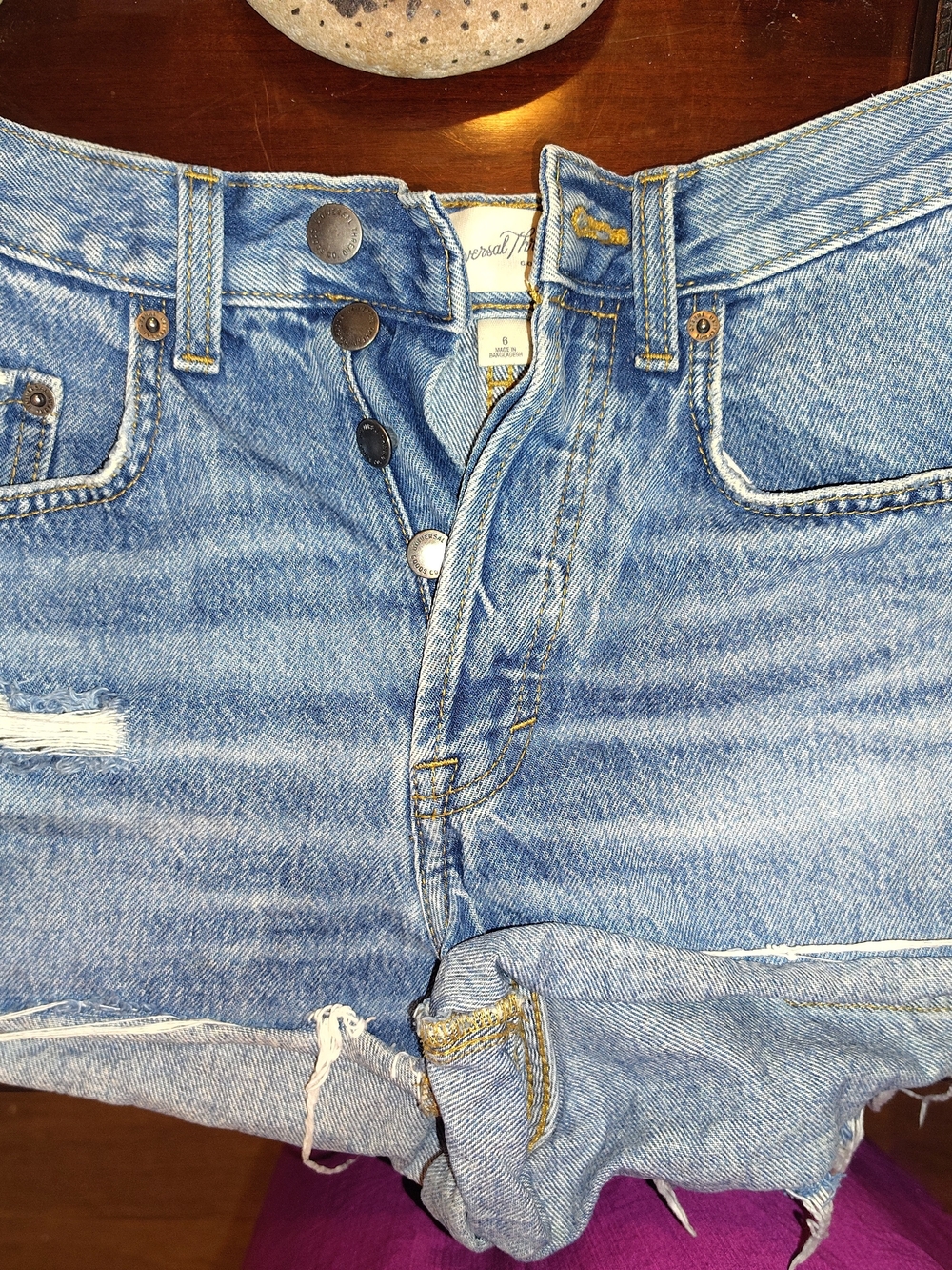 Size 6 Women's Universal Thread Denim Shorts